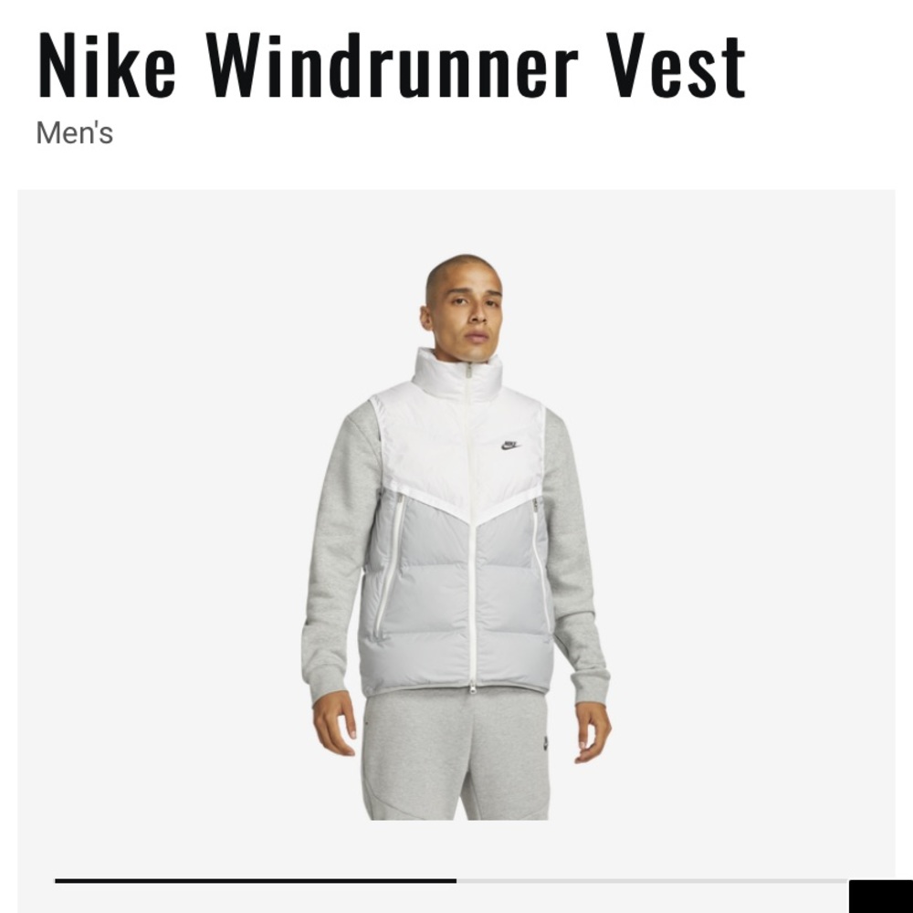 Nike: Wind-Runner Vest